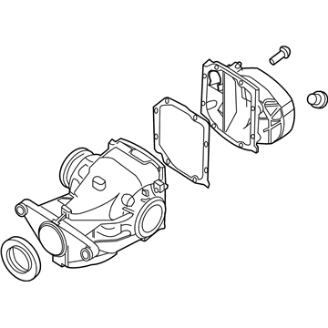 BMW 33-10-7-560-602 Rear Axle Drive Differential