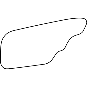 Hyundai 83392-38010 Seal-Rear Door Trim RH