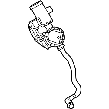 BMW 16-13-7-373-623 Vent Pipe With Dust Filter