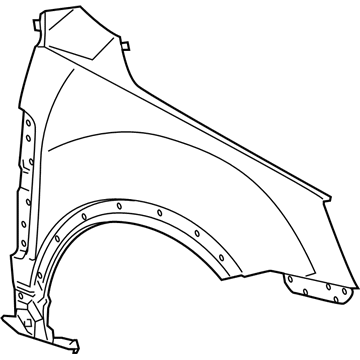 GM 25865102 Fender