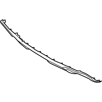 Hyundai 86665-B8500 Skid Plate-Rear Bumper