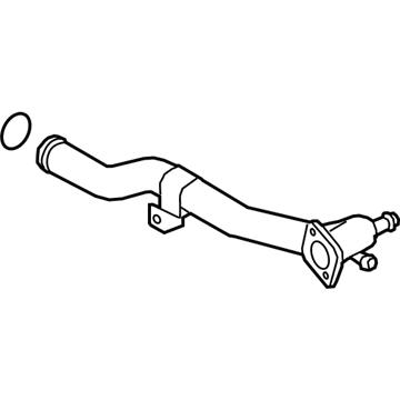 Toyota 16268-WB001 By-Pass Tube