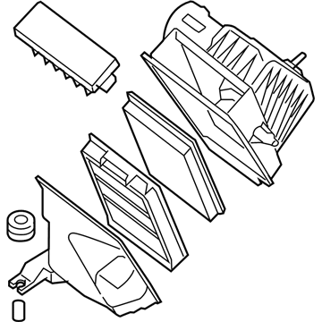 Nissan 16500-ET80B Air Cleaner Assembly