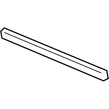 Mopar 55078069AC Molding-Rear Door