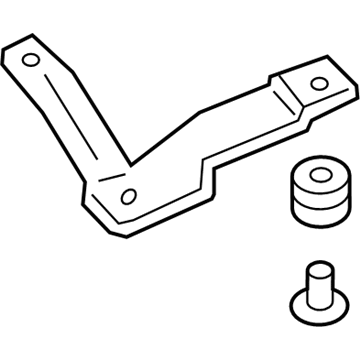 Infiniti 14487-5CA0A Bracket-Inter Cooler