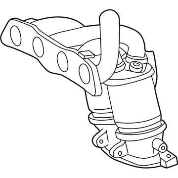 Toyota 17104-22061 Exhaust Manifold