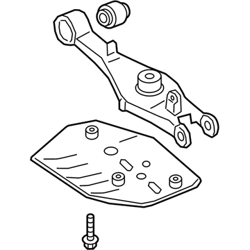 Kia 55210J6000 Arm Complete-Rr LWR,