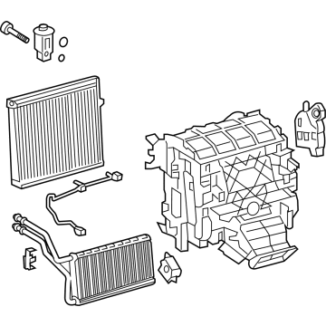 Lexus 87050-42A21 RADIATOR ASSY, AIR C