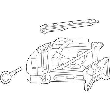 Ford FB5Z-17080-B Jack Assembly