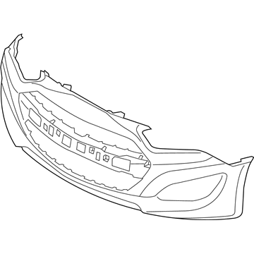 Hyundai 86511-2M300 Front Bumper Cover