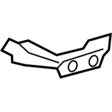 Hyundai 86513-2M300 Bracket-Front Bumper Side Support, LH