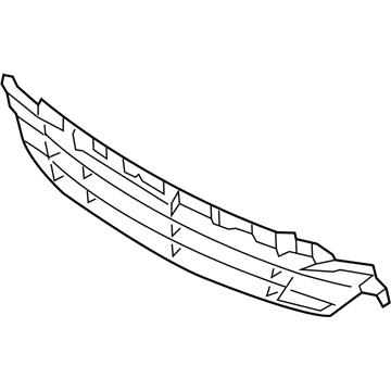 Hyundai 86561-2M300 Front Bumper Lower Grille