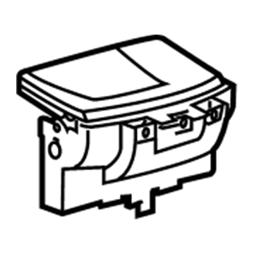 Lexus 55620-33220-C0 Instrument Panel Cup Holder Assembly