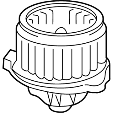 Lexus 87103-33081 Motor Sub-Assy, Blower W/Fan