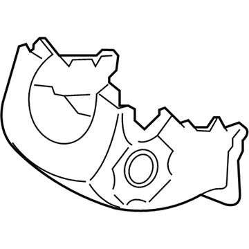 Hyundai 84855-F2000-TRY Steering Column Lower Shroud