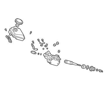 Lexus 47025-24060 Cylinder Sub-Assy, Brake Master