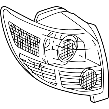 Toyota 81560-02210 Combo Lamp Assembly