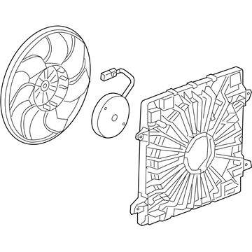 GM 84826491 Fan Module