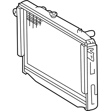 Toyota 16410-AZ012 Radiator Assembly