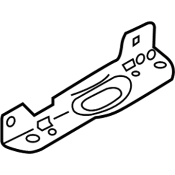 BMW 61-66-7-117-645 Bracket, Wash Water Container