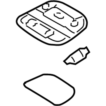 Hyundai 92850-0W500-SH Room Lamp Assembly