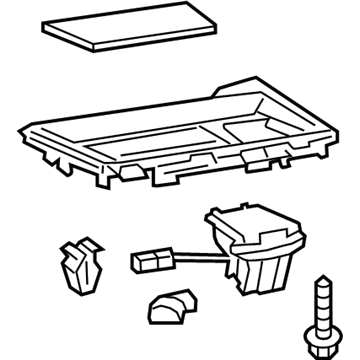 Lexus 58813-76010 Box Console UPR