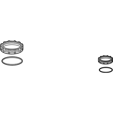 Acura 17046-T0A-000 Nut & Gasket Set, Fuel Lock