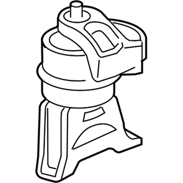 Honda 50820-SNC-043 Rubber Assy., Engine Side Mounting