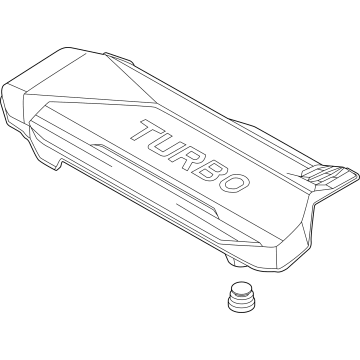 Kia 292402M800 Engine Cover Assembly