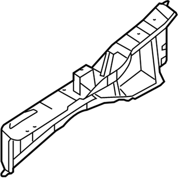 Nissan 64180-JM00A Reinforcement-Hoodledge, RH