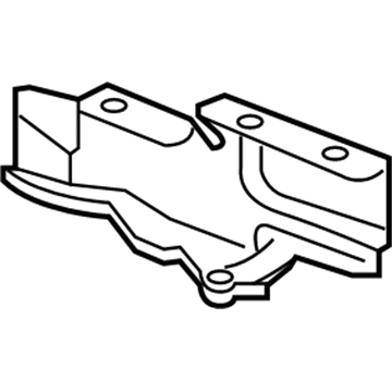 Honda 71414-TLA-A01 Baffle, FR. Bulkhead
