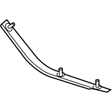 Mopar 4865915AC RETAINER-FASCIA