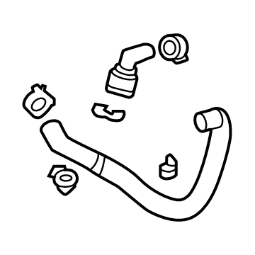 GM 84764264 Coolant Hose