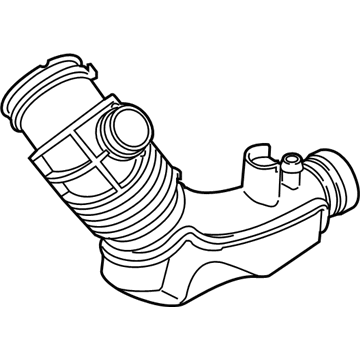 BMW 13-71-8-663-614 Filtered Air Pipe