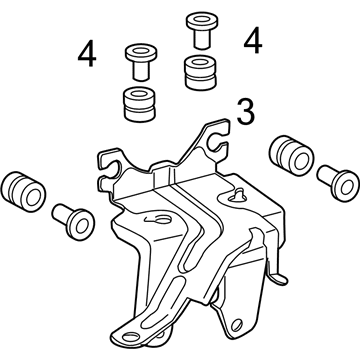 Toyota 44590-52210 Actuator Assembly