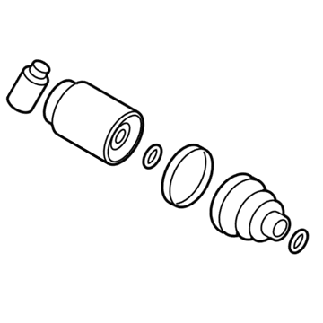 Kia 495921G000 Joint Set-Inner, RH