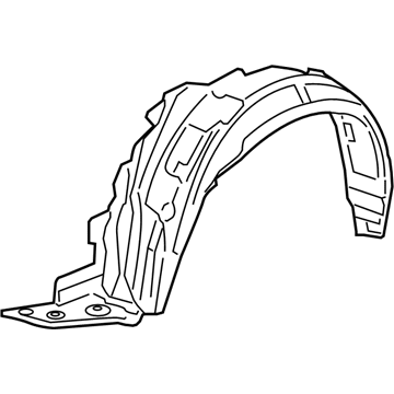 Acura 74101-SJA-E01 Fender, Right Front (Inner)