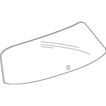 GM 95371213 Lift Gate Glass