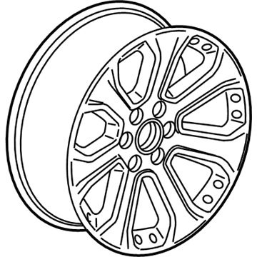 GM 84340647 Wheel, Alloy