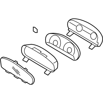 Kia 940012G160 Cluster Assembly-Instrument