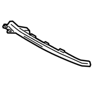 Honda 71160-SCV-A50 Beam, R. FR. Bumper Corner (Upper)