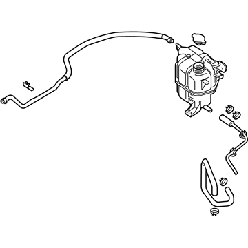 Nissan 21710-ZL20A Tank Assy-Reserve