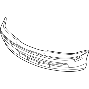 BMW 51-11-8-251-151 Panel, Bumper, Primed, Front