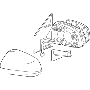 Toyota 87940-42B40 Mirror Assembly