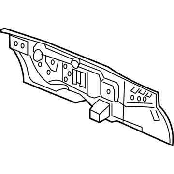 Honda 61500-SHJ-A01ZZ Dashboard (Lower)