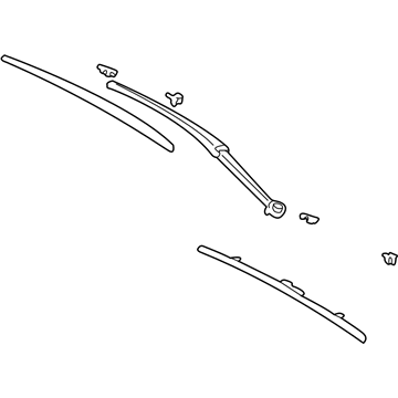 BMW 61-61-9-449-965 WIPER ARM LEFT