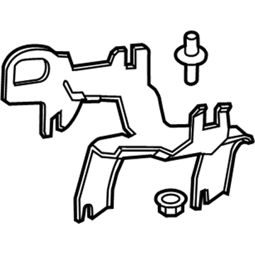 Honda 57315-T3V-A00 Bracket Assy., Tandem Motor Cylinder