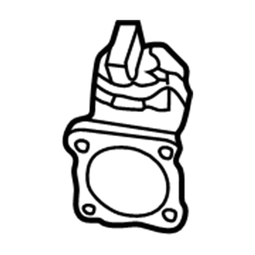 Nissan 22680-4W001 Mass Air Flow Sensor