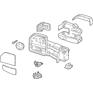 Ford JL3Z-17683-F Mirror