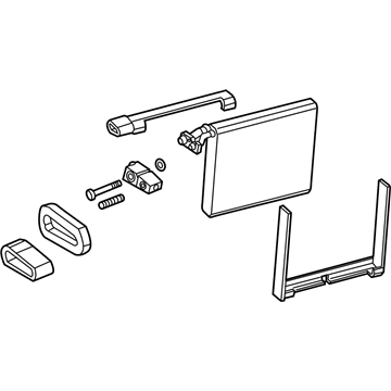 GM 84104354 Evaporator Core